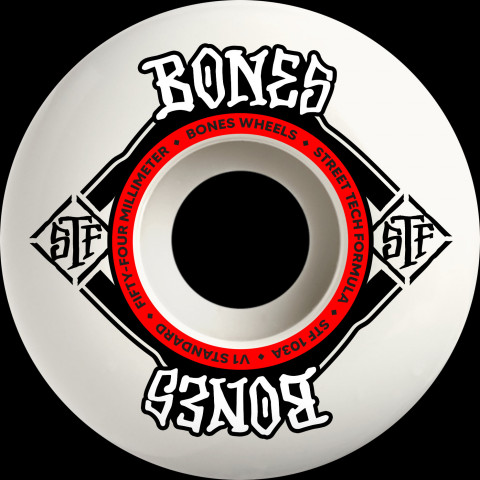 Колеса для скейтборда Bones STF Standard 103A 54мм Колеса для скейтборда Bones STF Standard 103A 54мм