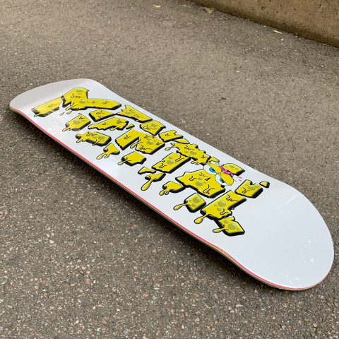Дека для скейтборда Mental SB White 8.125 Дека для скейтборда Mental SB White 8.125