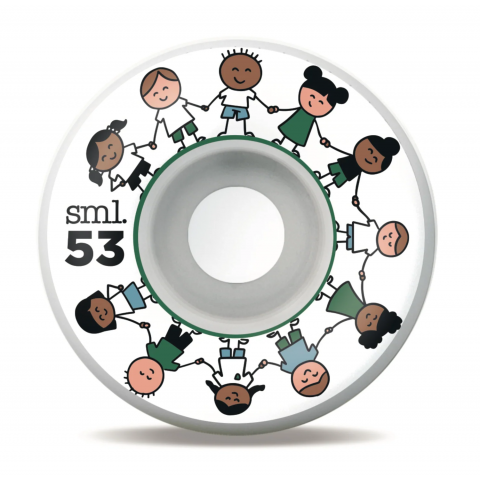 Колеса для скейтборда SML Small World 53мм Колеса для скейтборда SML Small World 53мм