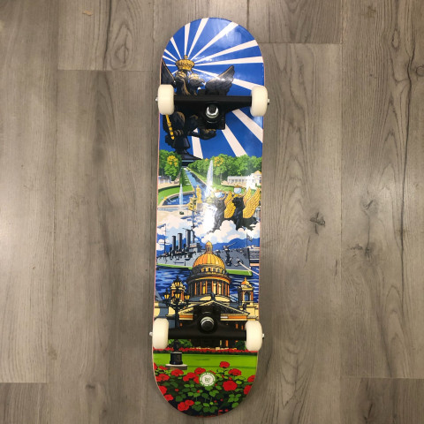 Скейтборд в сборе BroStuff - City Saint-Petersburg 8.0 Скейтборд в сборе BroStuff - City Saint-Petersburg 8.0
